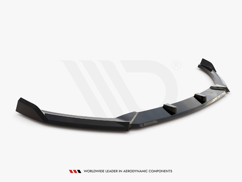 Front Splitter Front Splitter V.2 compatible with Hyundai i20 Mk2 Facelift