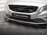 Front Splitter V.2 Volvo S60 R-Design Mk2