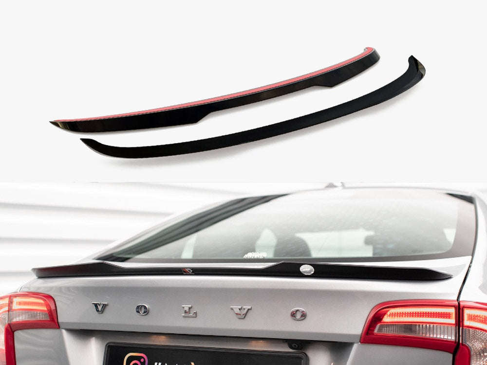 Spoiler CAP compatible with Volvo S60 R-Design Mk2