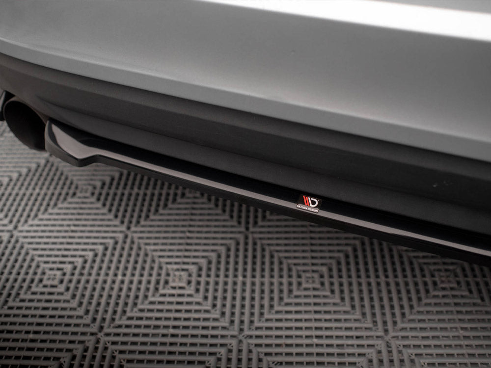 Central Rear Splitter compatible with Volvo S60 R-Design Mk2