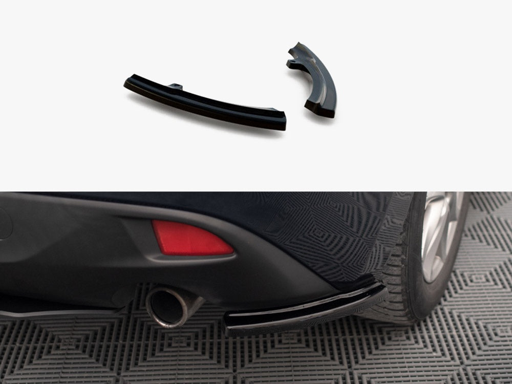 Rear Side Splitters compatible with Mazda3 Mk3