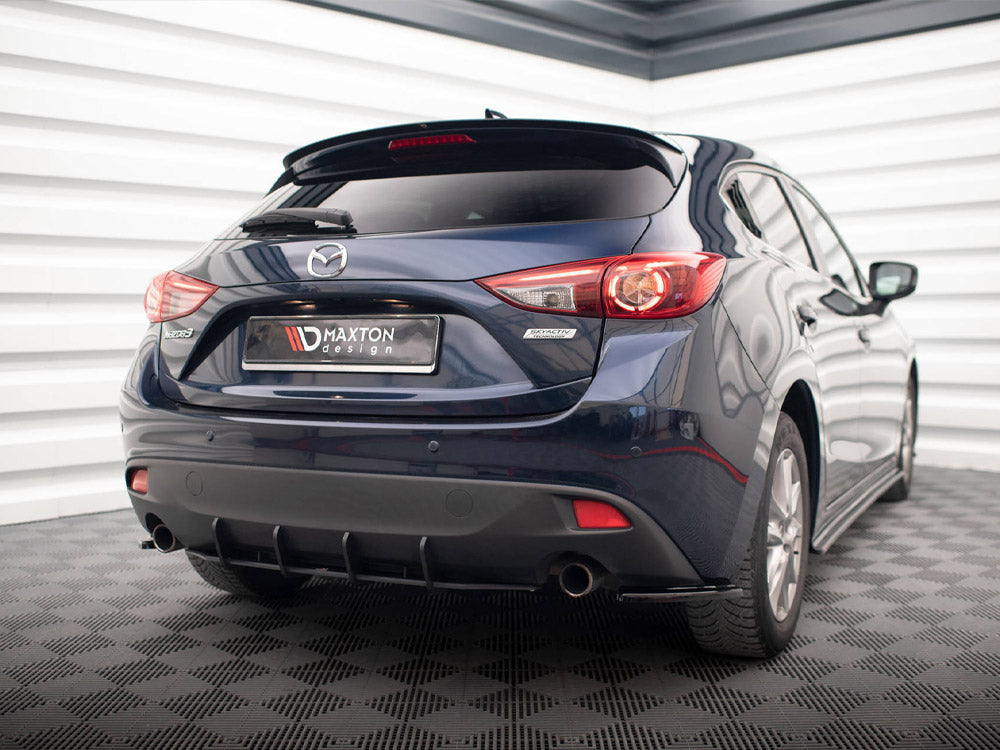 Rear Side Splitters compatible with Mazda3 Mk3