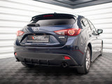 Rear Side Splitters compatible with Mazda3 Mk3