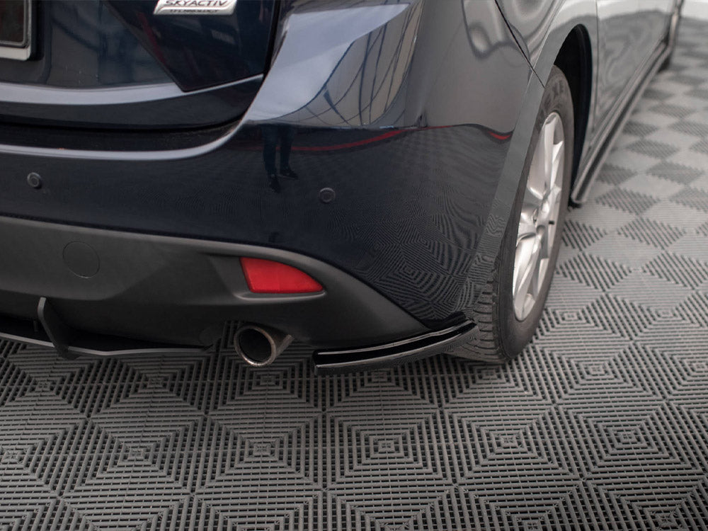 Rear Side Splitters compatible with Mazda3 Mk3