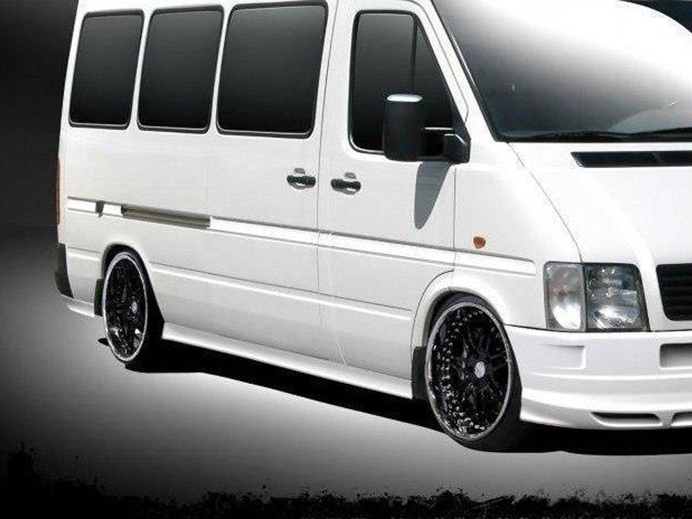 Side Skirts compatible with Mercedes Sprinter I FL / VW LT 96-06 - Different Sizes (4 Elements). This Side Skirts Fits Twin Wheels Version.