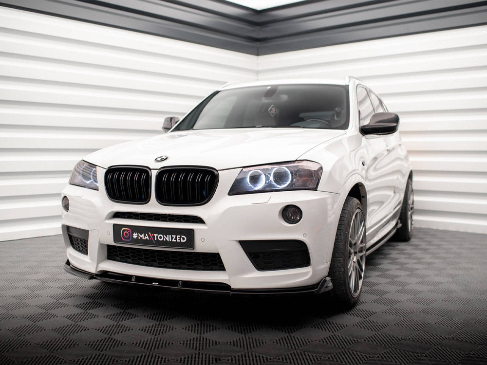 MAXTON DESIGN Front Splitter BMW X3 M-Pack F25
