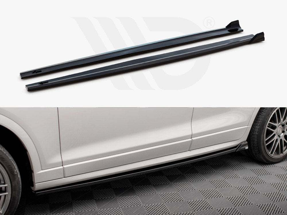 Side Skirts Diffusers BMW X3 M-Pack F25