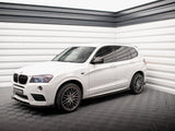 Side Skirts Diffusers compatible with BMW X3 M-Pack F25