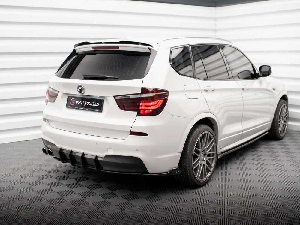Street PRO Rear Diffuser compatible with BMW X3 M-Pack F25