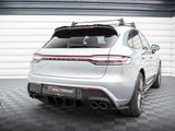 Rear Side Splitters Porsche Macan Mk1 Facelift 2