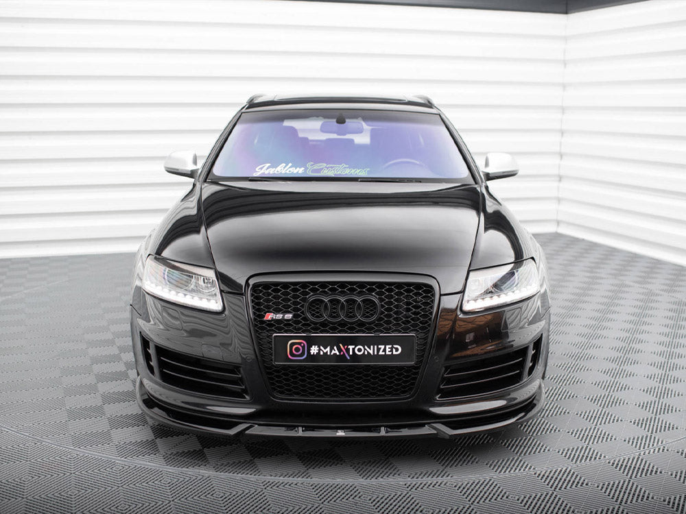 Front Splitter V.2 Audi RS6 Avant C6