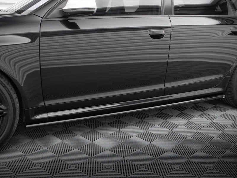 Side Skirts Diffusers V.2 Audi RS6 Avant C6