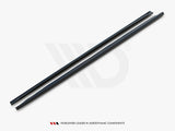 Side Skirts Diffusers V.2 compatible with Audi RS 6 Avant C6