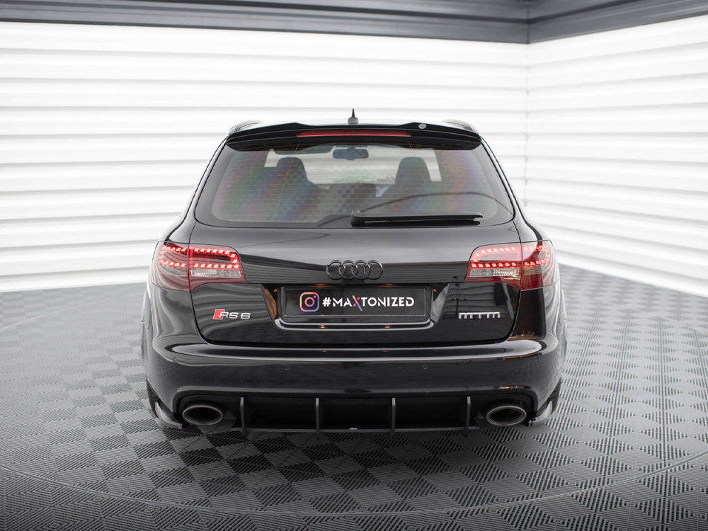 Rear Side Splitters compatible with Audi RS 6 Avant C6