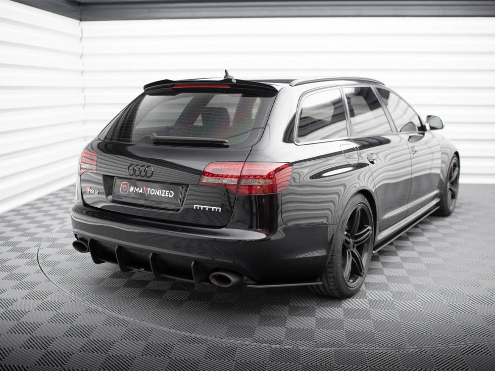 Street Pro Rear Side Splitters compatible with Audi RS 6 Avant C6