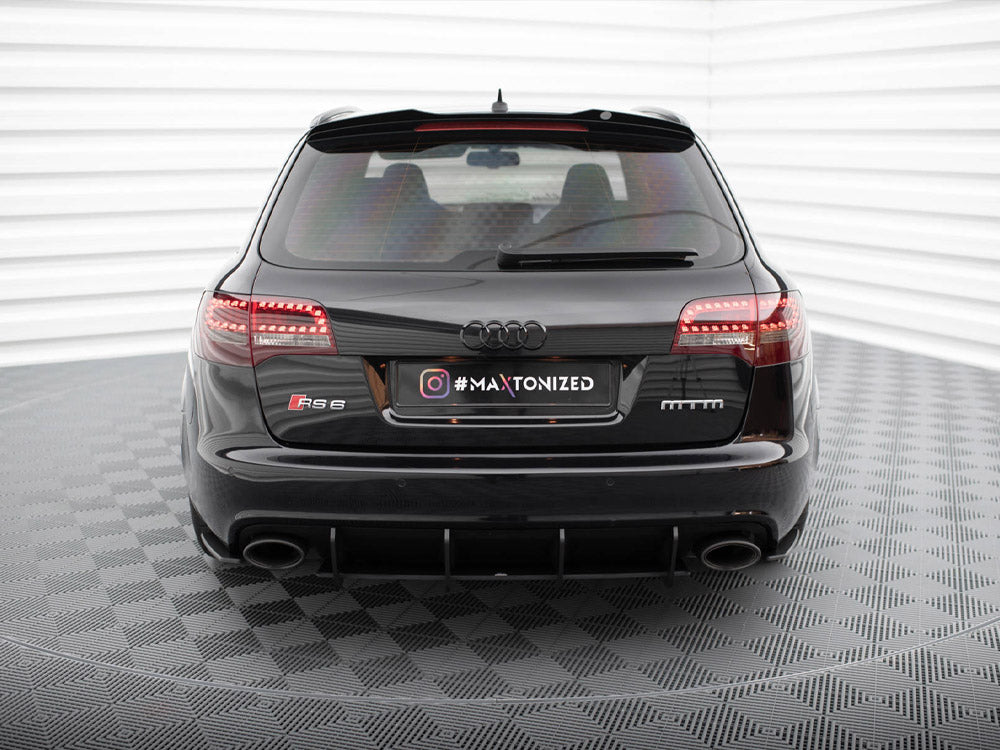 Street Pro Rear Side Splitters compatible with Audi RS 6 Avant C6
