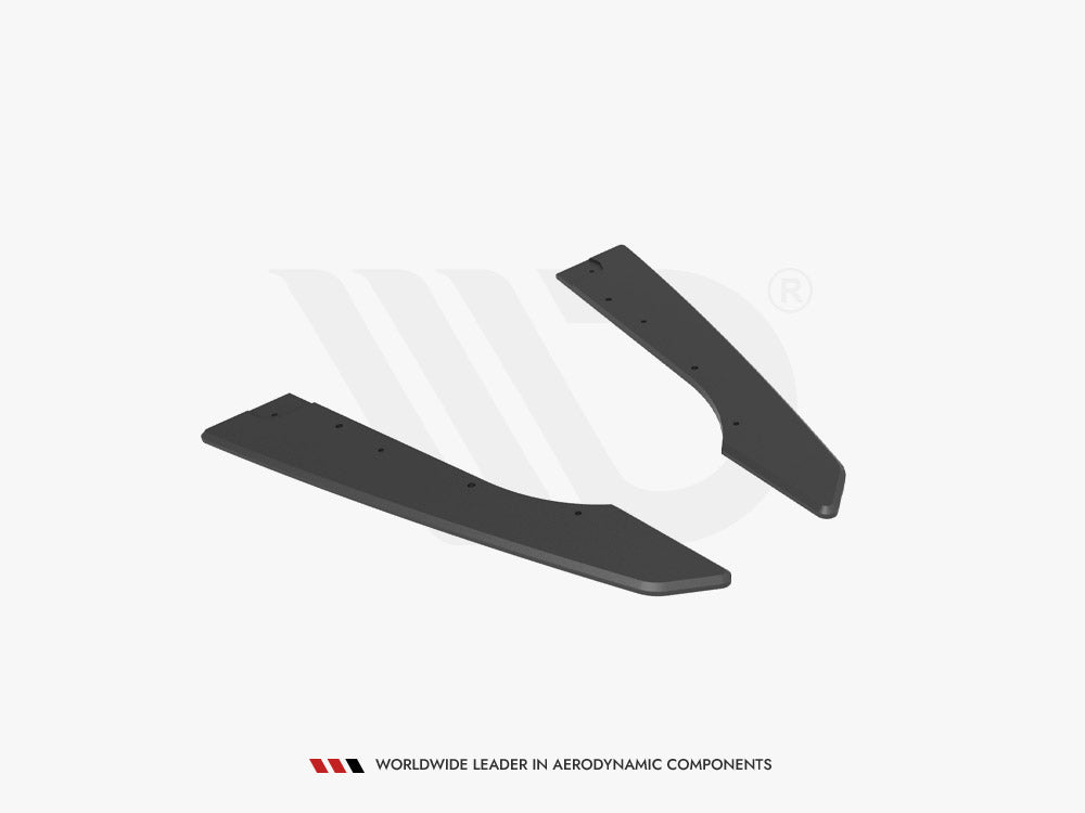 Street Pro Rear Side Splitters compatible with Audi RS 6 Avant C6