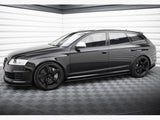 Street PRO Side Skirts Diffusers compatible with Audi RS 6 Avant C6