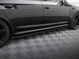 Street PRO Side Skirts Diffusers compatible with Audi RS 6 Avant C6