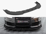 Street PRO Front Splitter + Flaps compatible with Audi RS 6 Avant C6