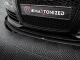 Street PRO Front Splitter + Flaps compatible with Audi RS 6 Avant C6