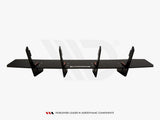 Rear Diffuser &amp; Rear Side Splitters compatible with Audi S6 C7 Facelift