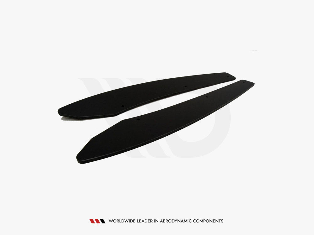 Rear Diffuser &amp; Rear Side Splitters compatible with Audi S6 C7 Facelift