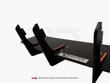 Rear Diffuser &amp; Rear Side Splitters compatible with Audi S6 C7 Facelift