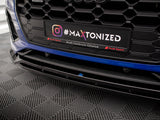Front Splitter V.1 compatible with Audi SQ5 / Q5 S Line SUV / Sportback Mk2 Facelift