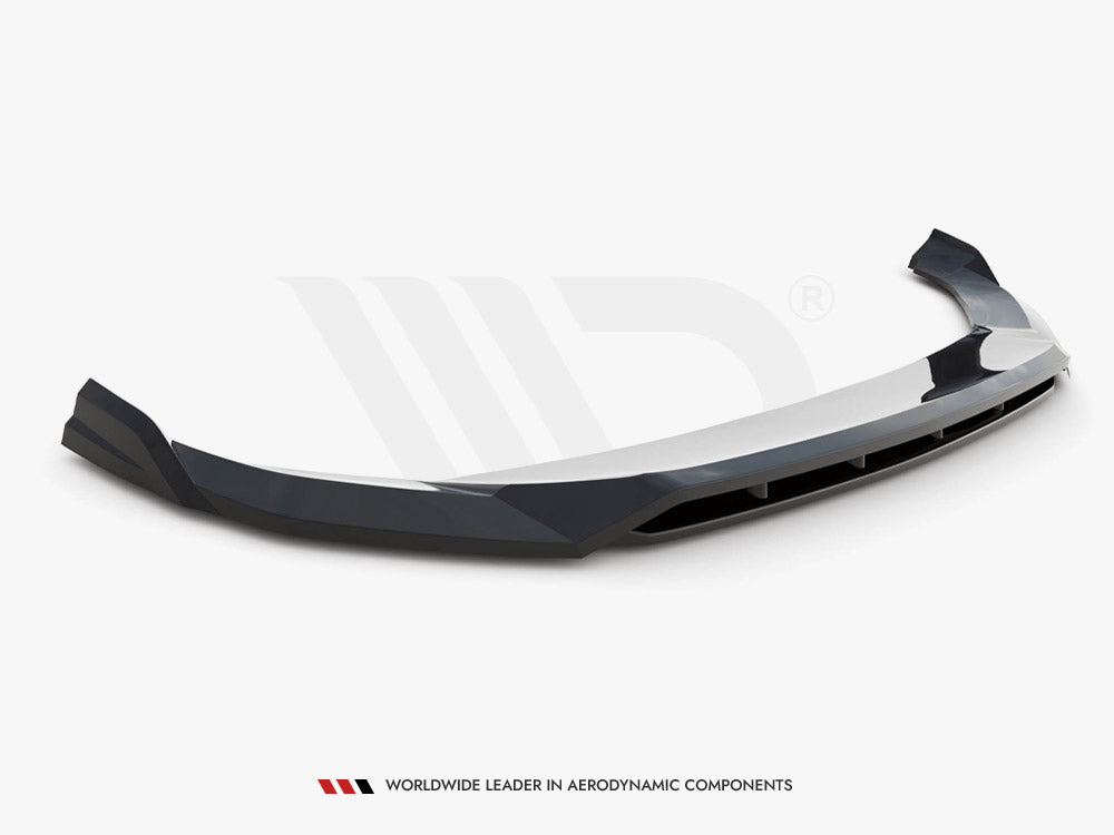 Front Splitter V.1 compatible with Audi SQ5 / Q5 S Line SUV / Sportback Mk2 Facelift