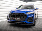 Front Splitter V.2 Audi SQ5 / Q5 S-Line SUV / Sportback Mk2 Facelift