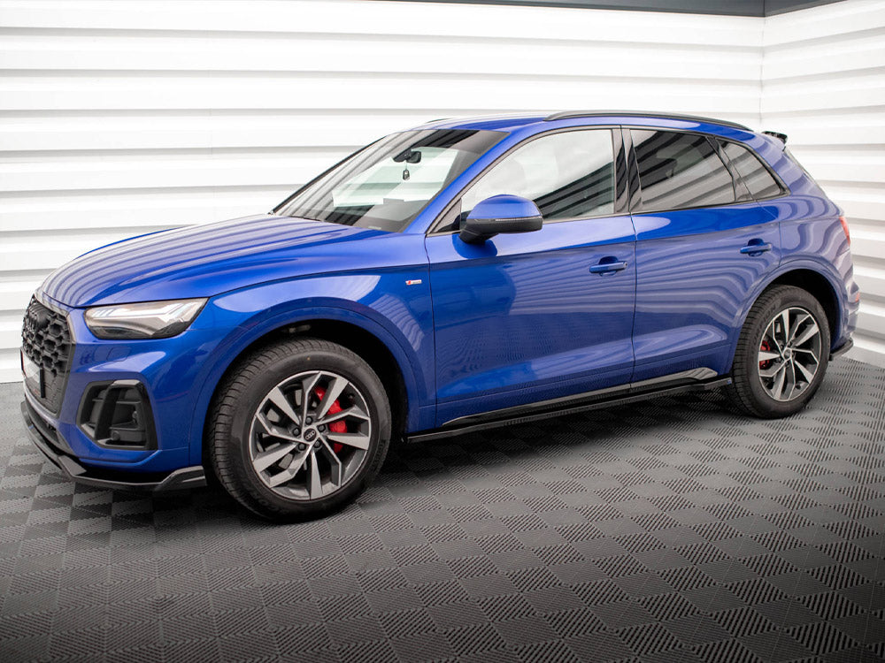 Side Skirts Diffusers compatible with Audi SQ5 / Q5 S Line SUV / Sportback Mk2 Facelift