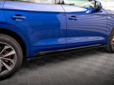 Side Skirts Diffusers compatible with Audi SQ5 / Q5 S Line SUV / Sportback Mk2 Facelift