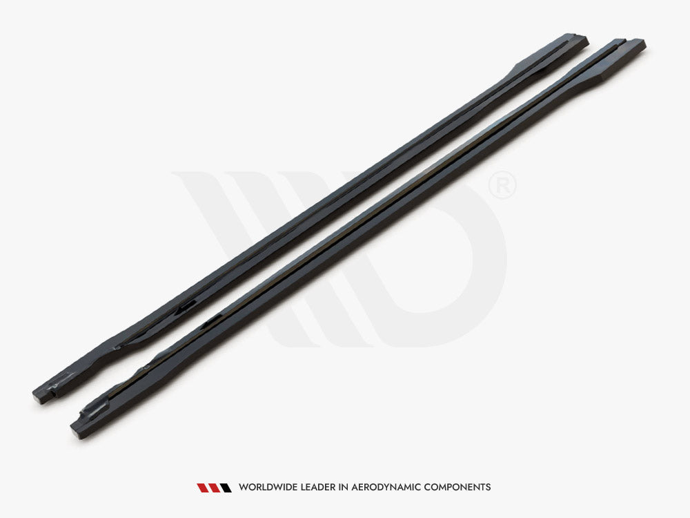 Side Skirts Diffusers compatible with Audi SQ5 / Q5 S Line SUV / Sportback Mk2 Facelift