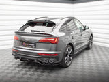 MAXTON DESIGN Central Rear Splitter (Vertical Bars) Audi SQ5 Sportback Mk2 Facelift