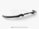 Rear Splitter (Vertical Bars) compatible with Audi SQ5 / Q5 S Line Sportback Mk2 Facelift