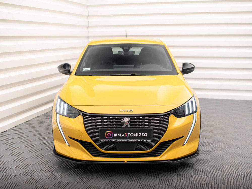 Front Splitter V.2 compatible with Peugeot 208 GT Mk2