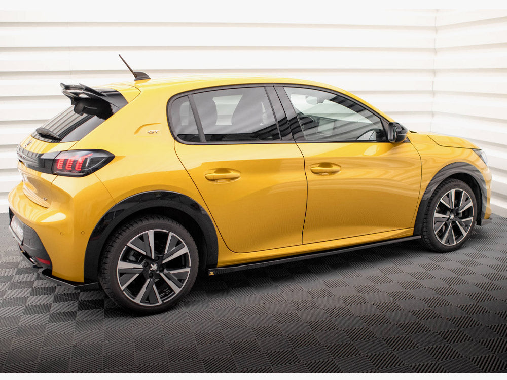 Side Skirt Diffusers compatible with Peugeot 208 GT Mk2