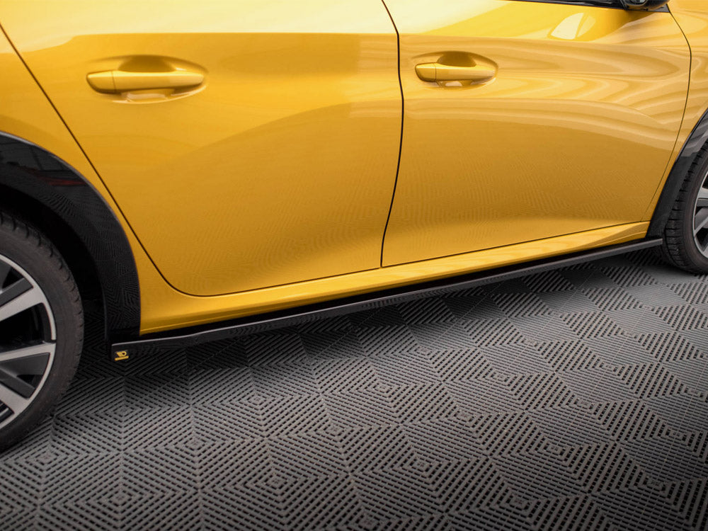 Side Skirt Diffusers compatible with Peugeot 208 GT Mk2