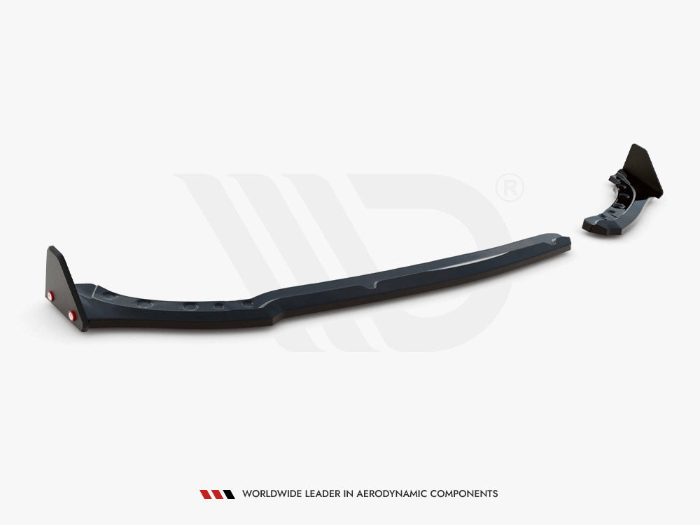 Rear Side Splitters V.1 + Flaps compatible with Peugeot 208 GT Mk2