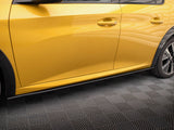 Street PRO Side Skirts Diffusers compatible with Peugeot 208 GT Mk2
