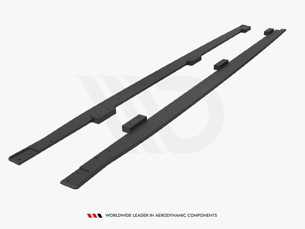 Street PRO Side Skirts Diffusers compatible with Peugeot 208 GT Mk2
