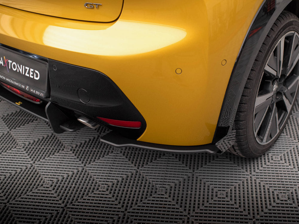Street PRO Rear Valance + Flaps compatible with Peugeot 208 GT Mk2
