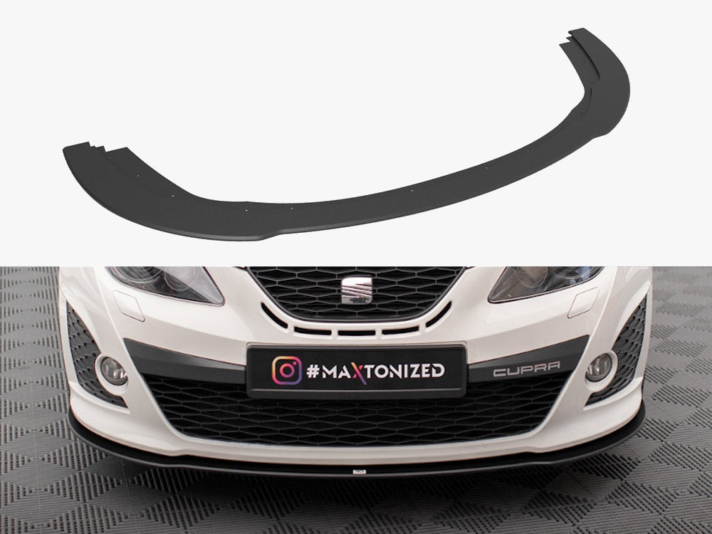 Street PRO Front Splitter compatible with SEAT Ibiza Cupra Sport Coupe Mk4