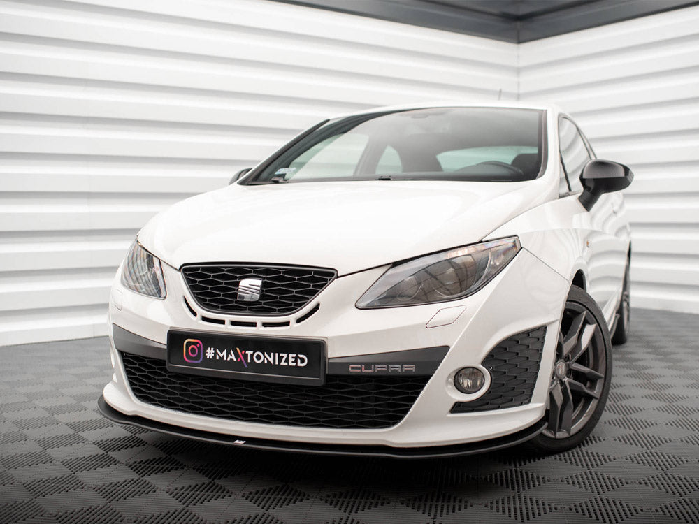 Street PRO Front Splitter compatible with SEAT Ibiza Cupra Sport Coupe Mk4