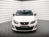Street PRO Front Splitter compatible with SEAT Ibiza Cupra Sport Coupe Mk4