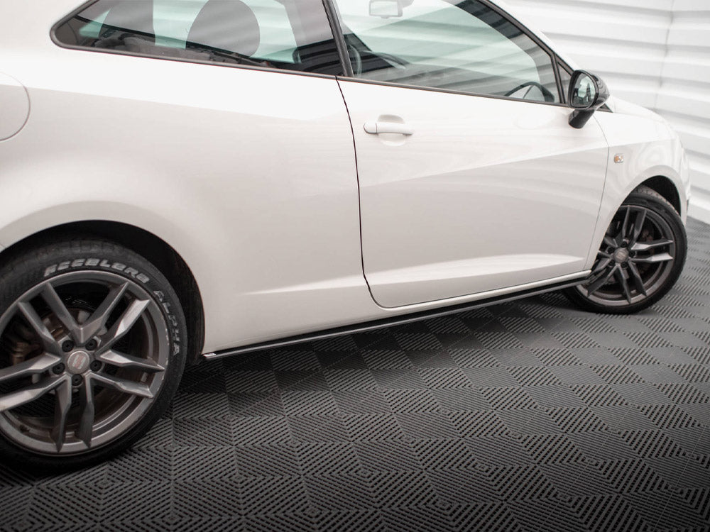 Street PRO Side Skirts Diffusers compatible with SEAT Ibiza Cupra Sport Coupe Mk4