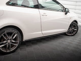 Street PRO Side Skirts Diffusers compatible with SEAT Ibiza Cupra Sport Coupe Mk4