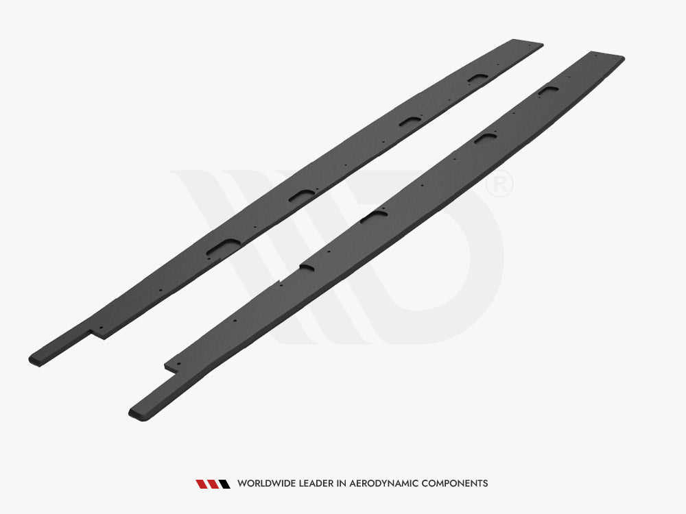 Street PRO Side Skirts Diffusers compatible with SEAT Ibiza Cupra Sport Coupe Mk4