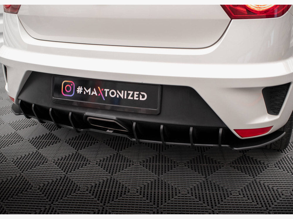 Street PRO Rear Diffuser compatible with SEAT Ibiza Cupra Sport Coupe Mk4